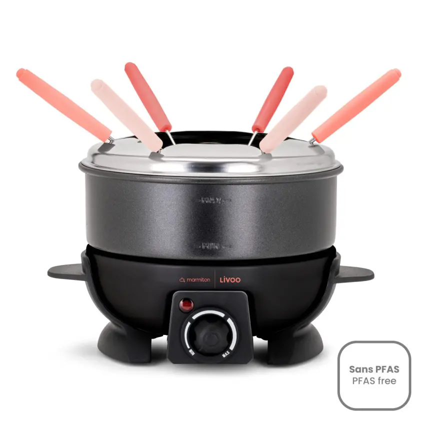Appareil à fondue électrique - Livoo x Marmiton